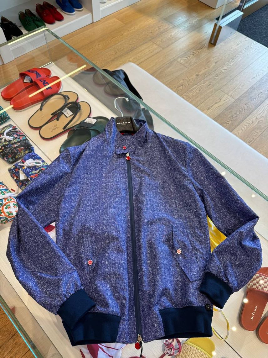 KITON Jackets front view - Men's luxury Clothes