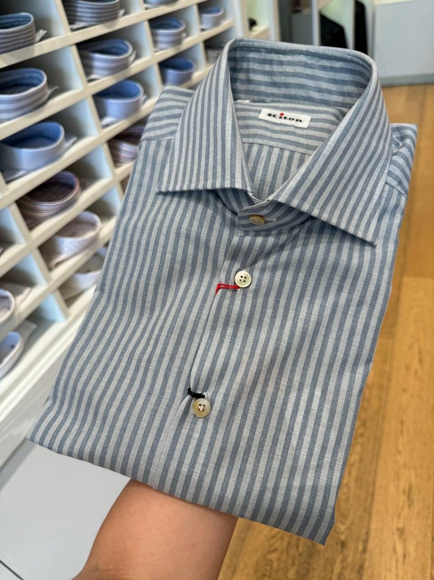 KITON Shirts side view - Men's luxury Clothes