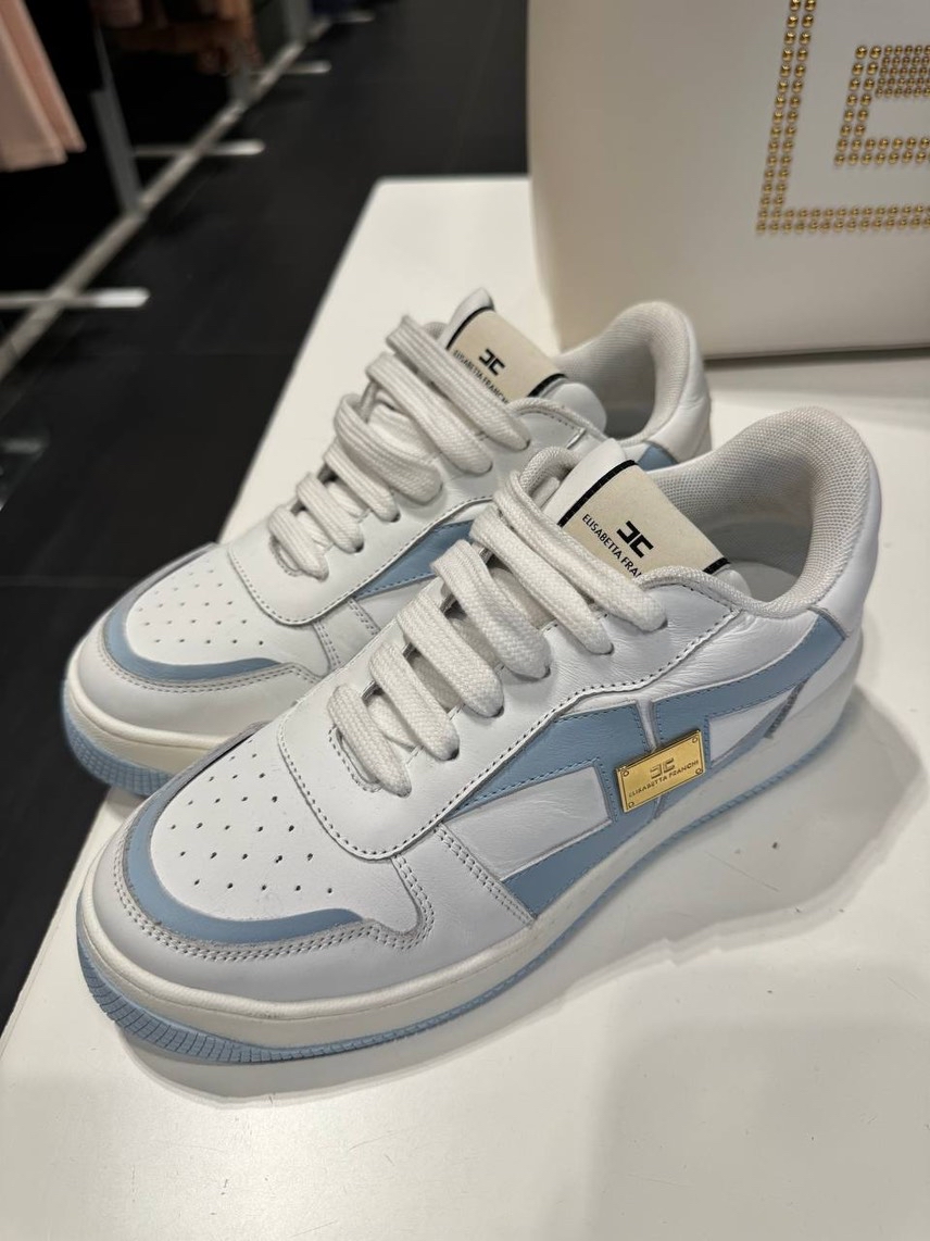 ELISABETTA FRANCHI Sneakers front view - Women's luxury Shoes