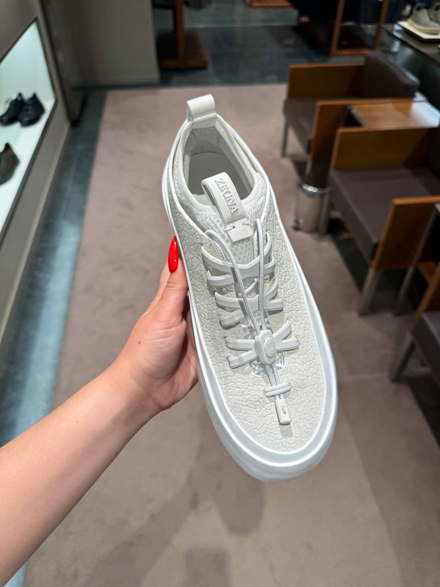 ZEGNA Sneakers side view - Men's luxury Shoes