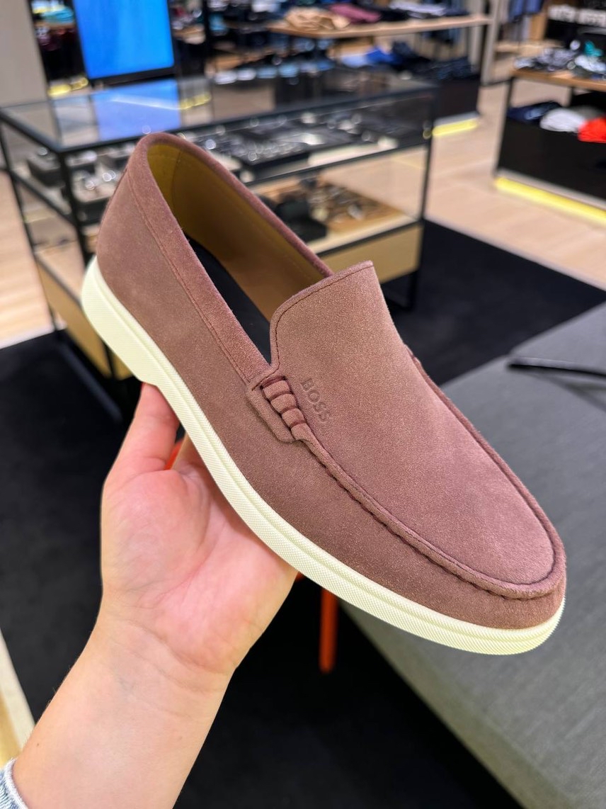 BOSS Loafers side view - Men's luxury Shoes