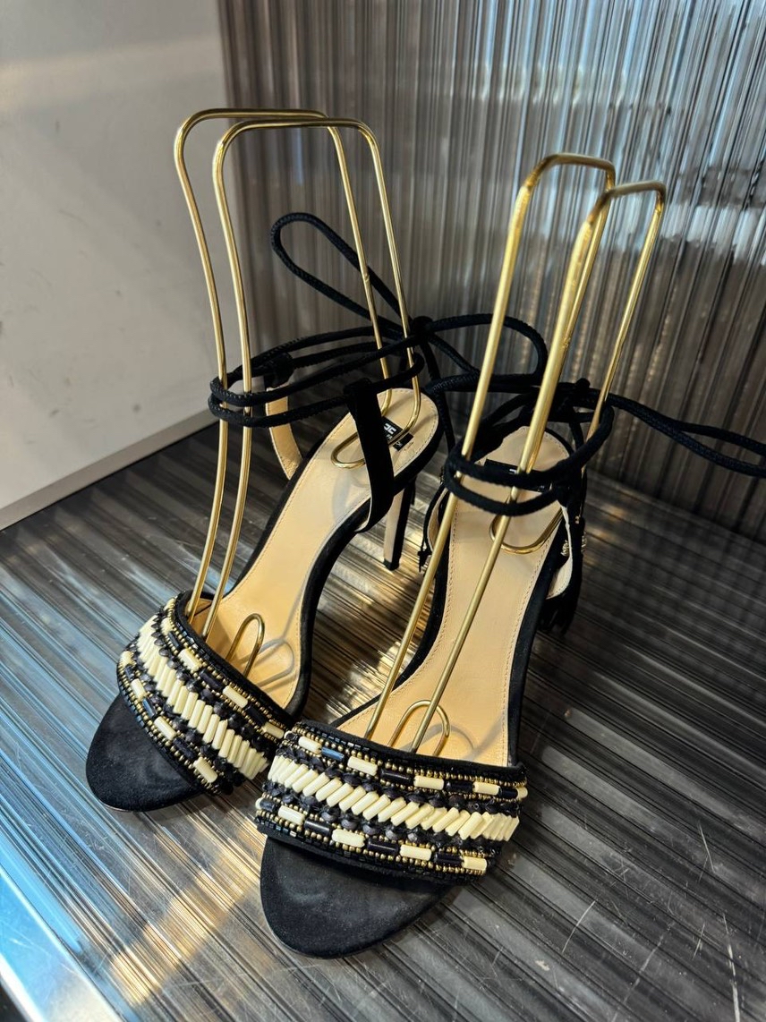 ELISABETTA FRANCHI Sandals side view - Women's luxury Shoes
