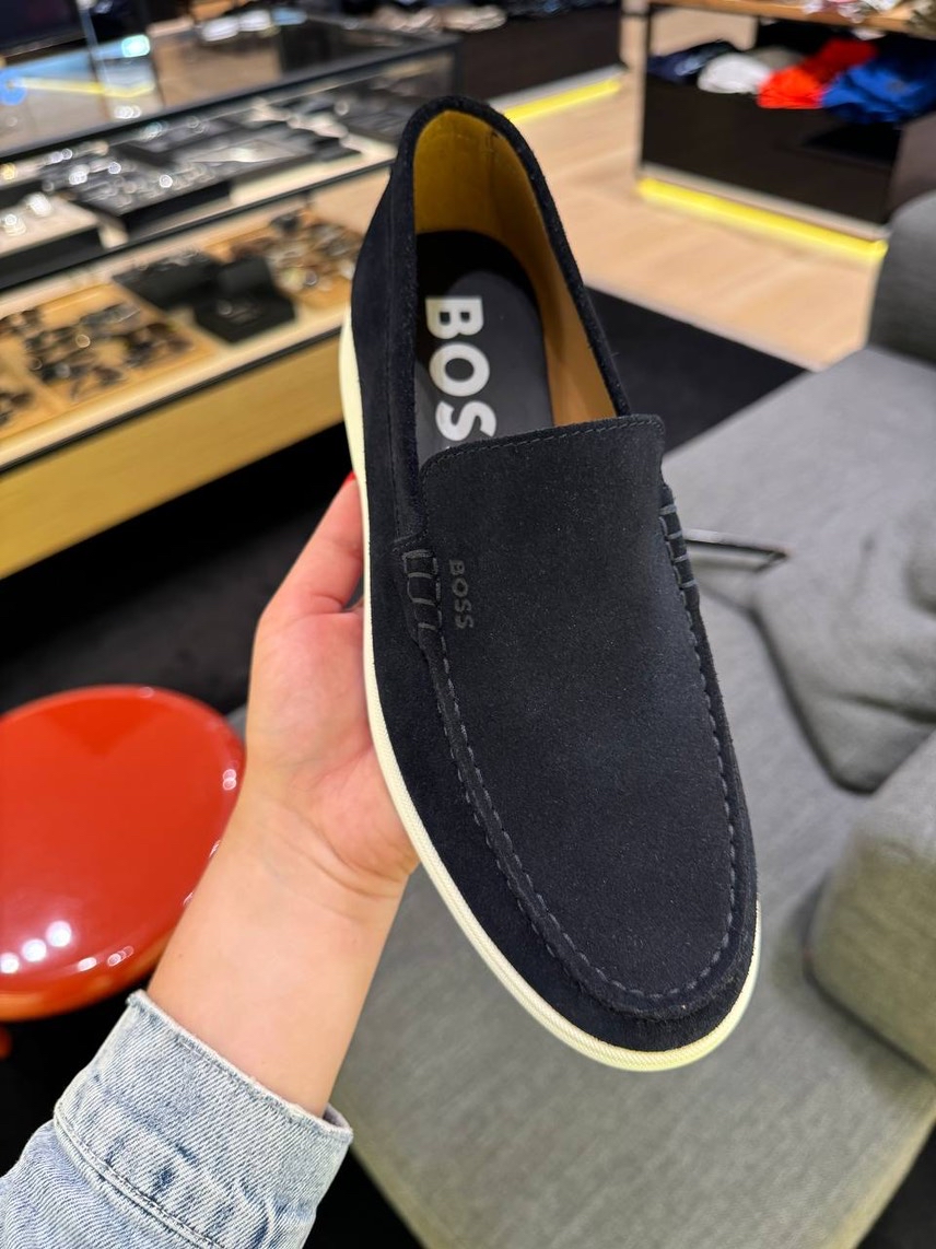 BOSS Loafers side view - Men's luxury Shoes