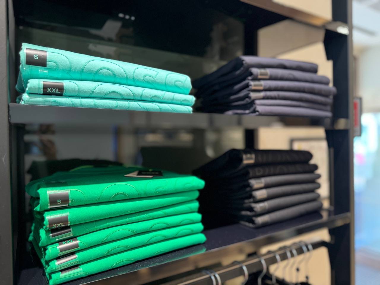 BOSS T-shirt and Polo side view - Men's luxury Clothes