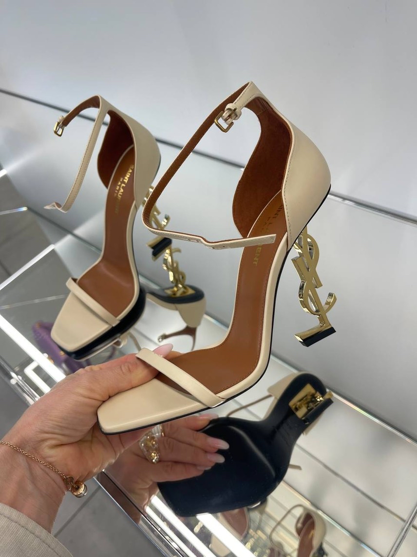 YVES SAINT LAURENT Sandals front view - Women's luxury Shoes