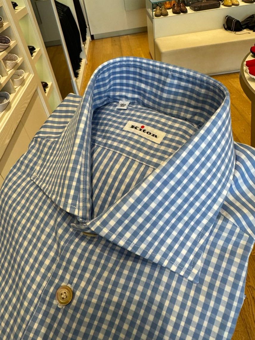 KITON Shirts side view - Men's luxury Clothes