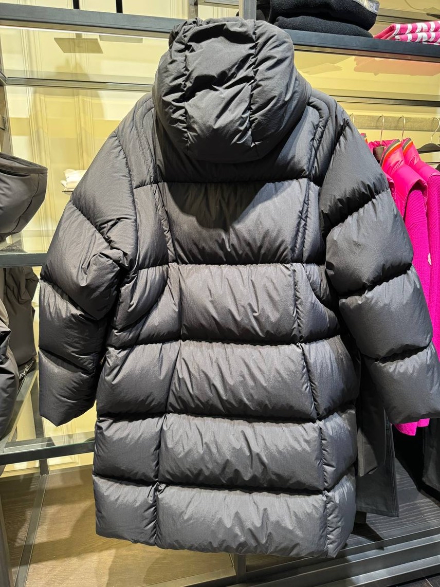 MONCLER Down jacket side view - Men's luxury Clothes