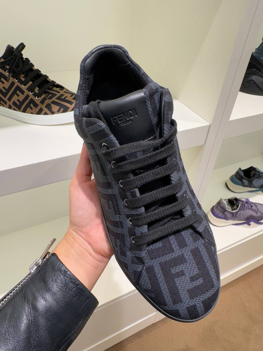 FENDI Sneakers side view - Men's luxury Shoes