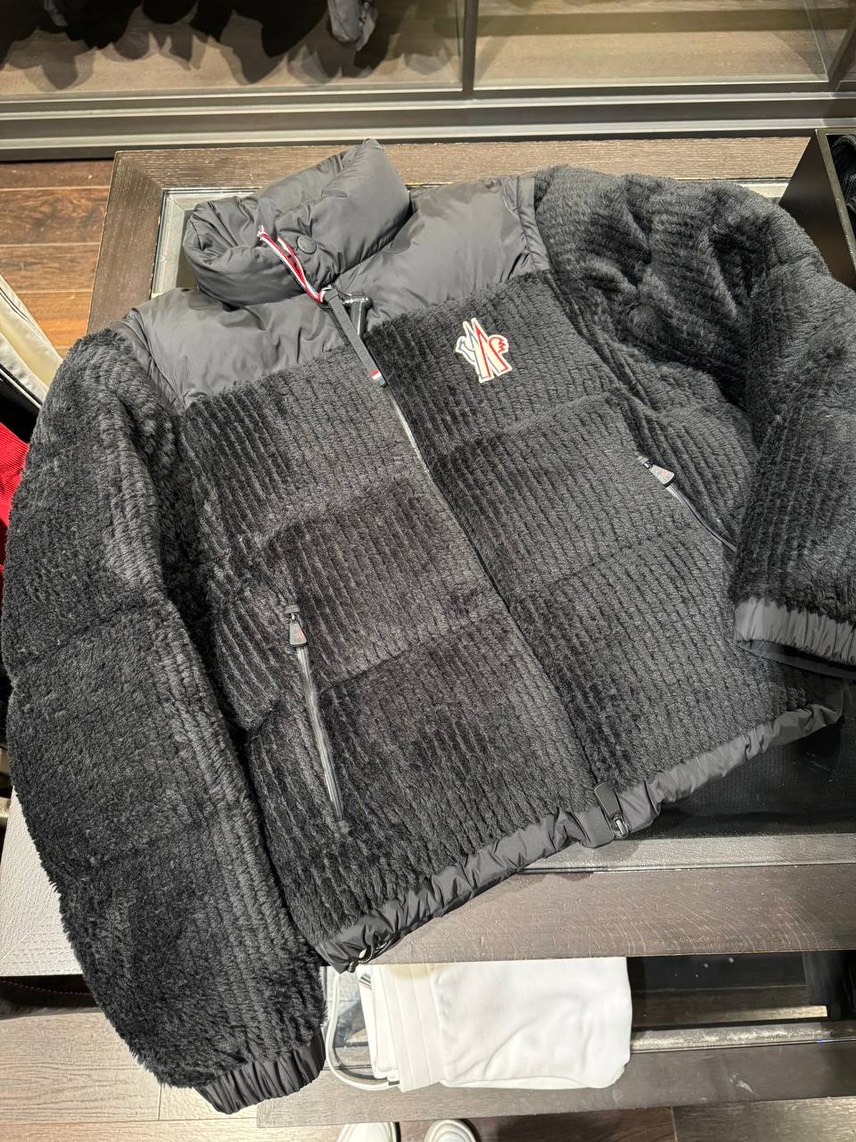 MONCLER Down jacket front view - Men's luxury Clothes