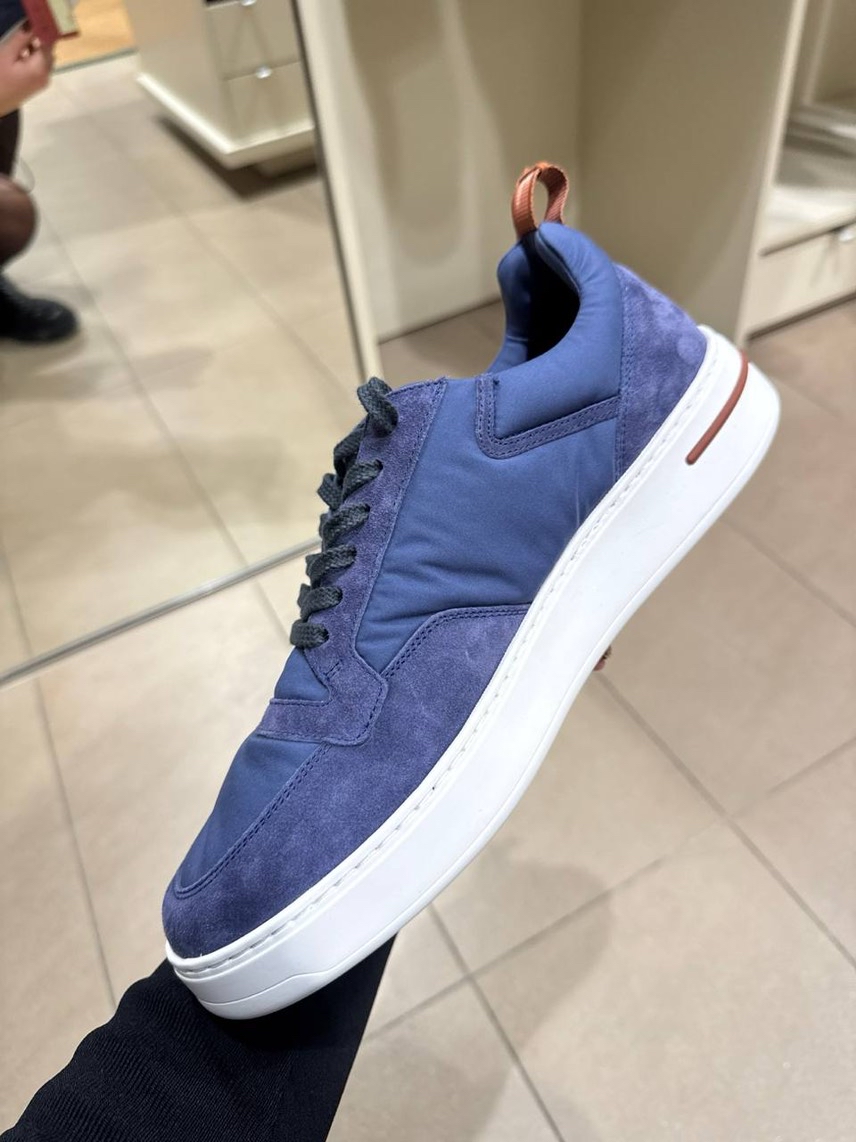 LORO PIANA Sneakers side view - Men's luxury Shoes