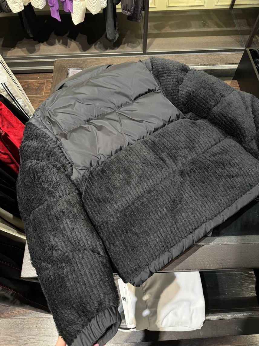 MONCLER Down jacket side view - Men's luxury Clothes