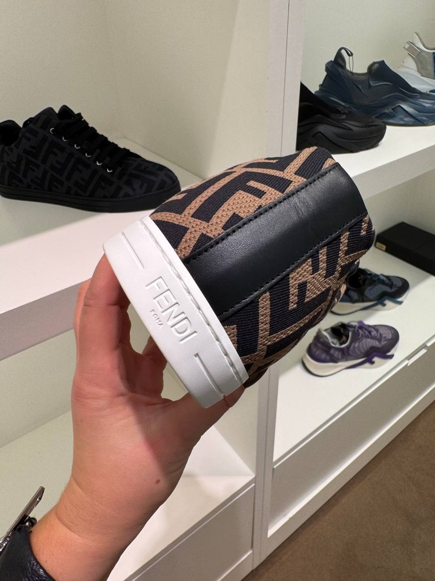 FENDI Sneakers side view - Men's luxury Shoes