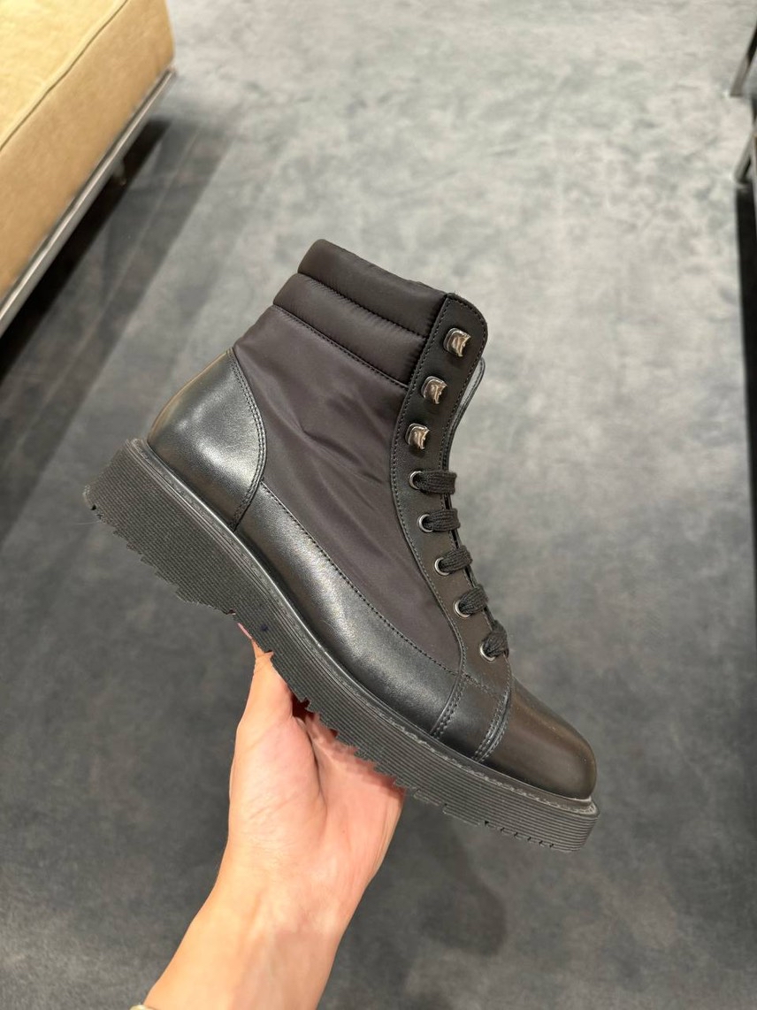 PRADA Boots front view - Men's luxury Shoes