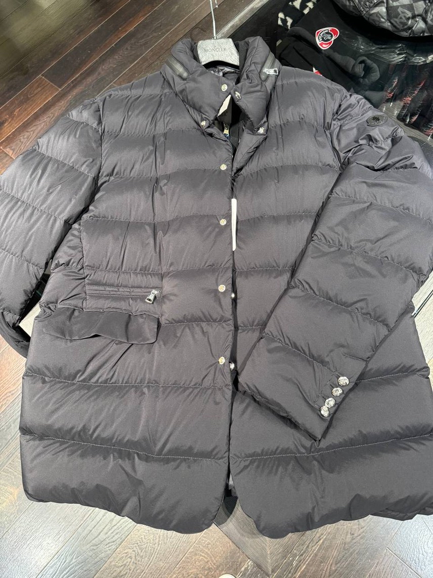 MONCLER Down jacket front view - Men's luxury Clothes