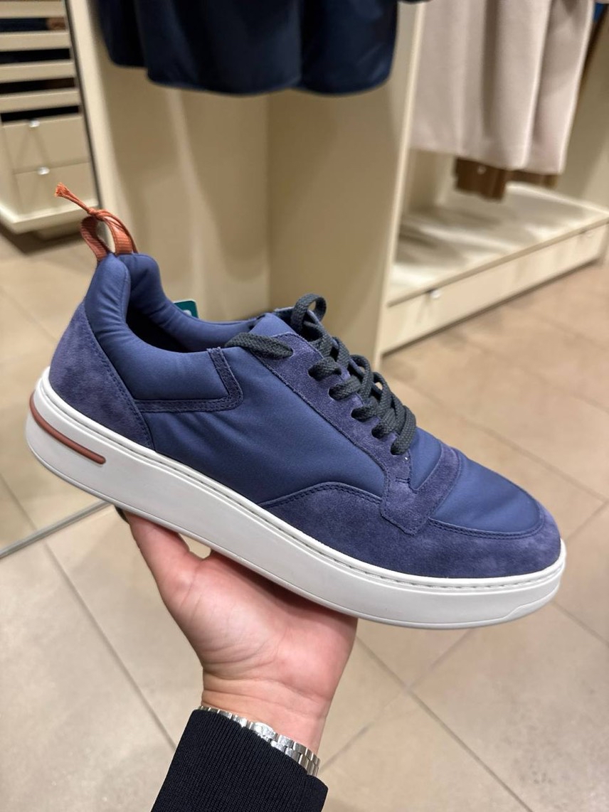 LORO PIANA Sneakers front view - Men's luxury Shoes