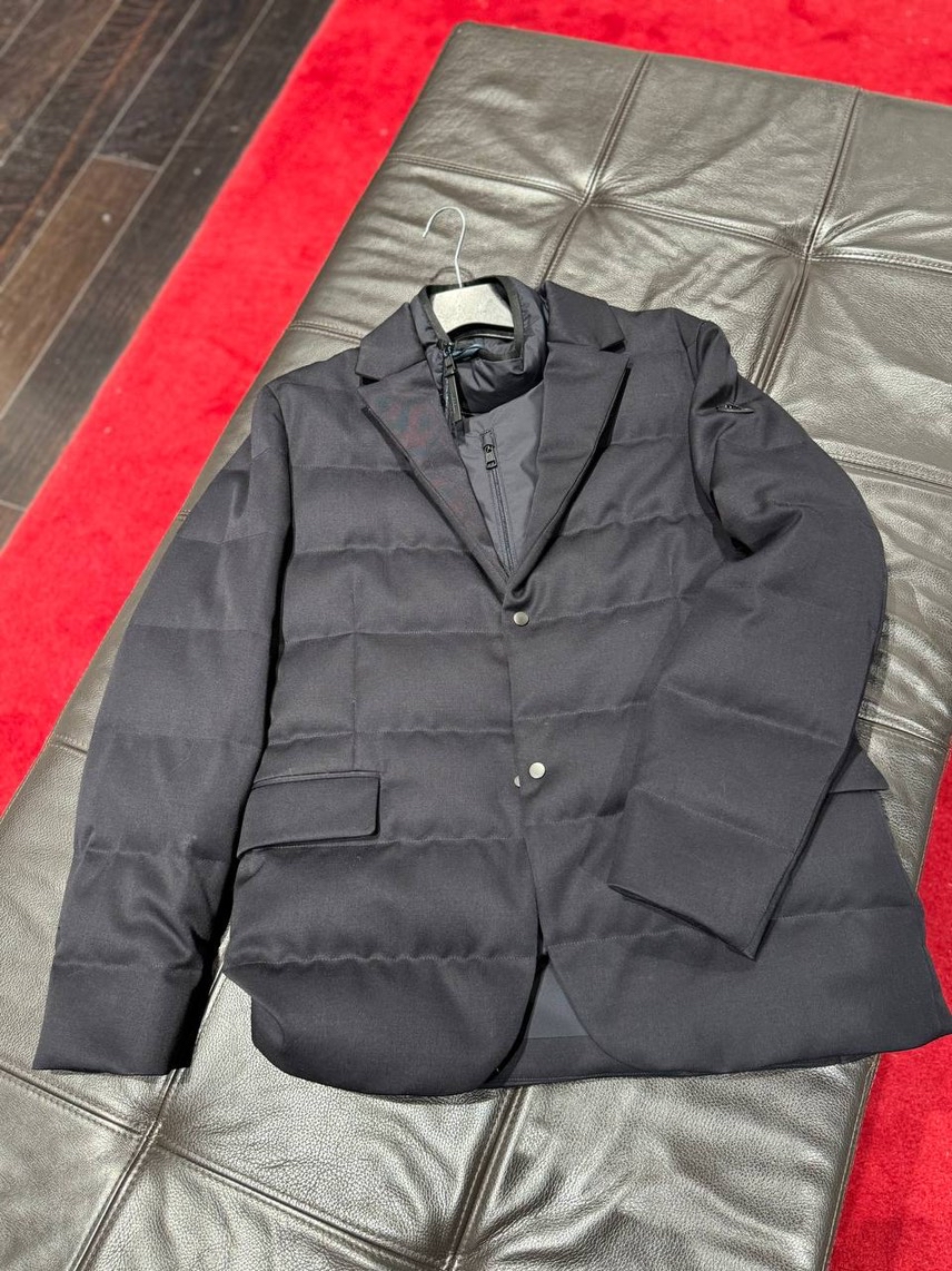 MONCLER Down jacket front view - Men's luxury Clothes