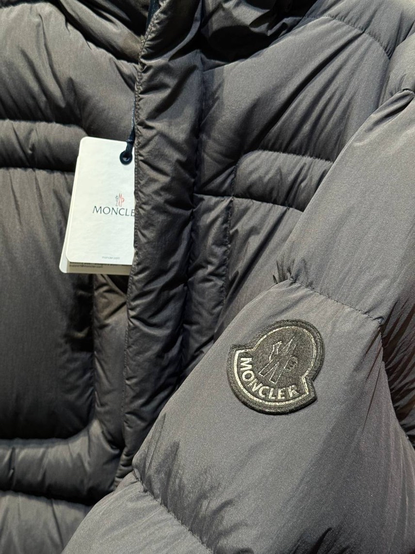 MONCLER Down jacket side view - Men's luxury Clothes