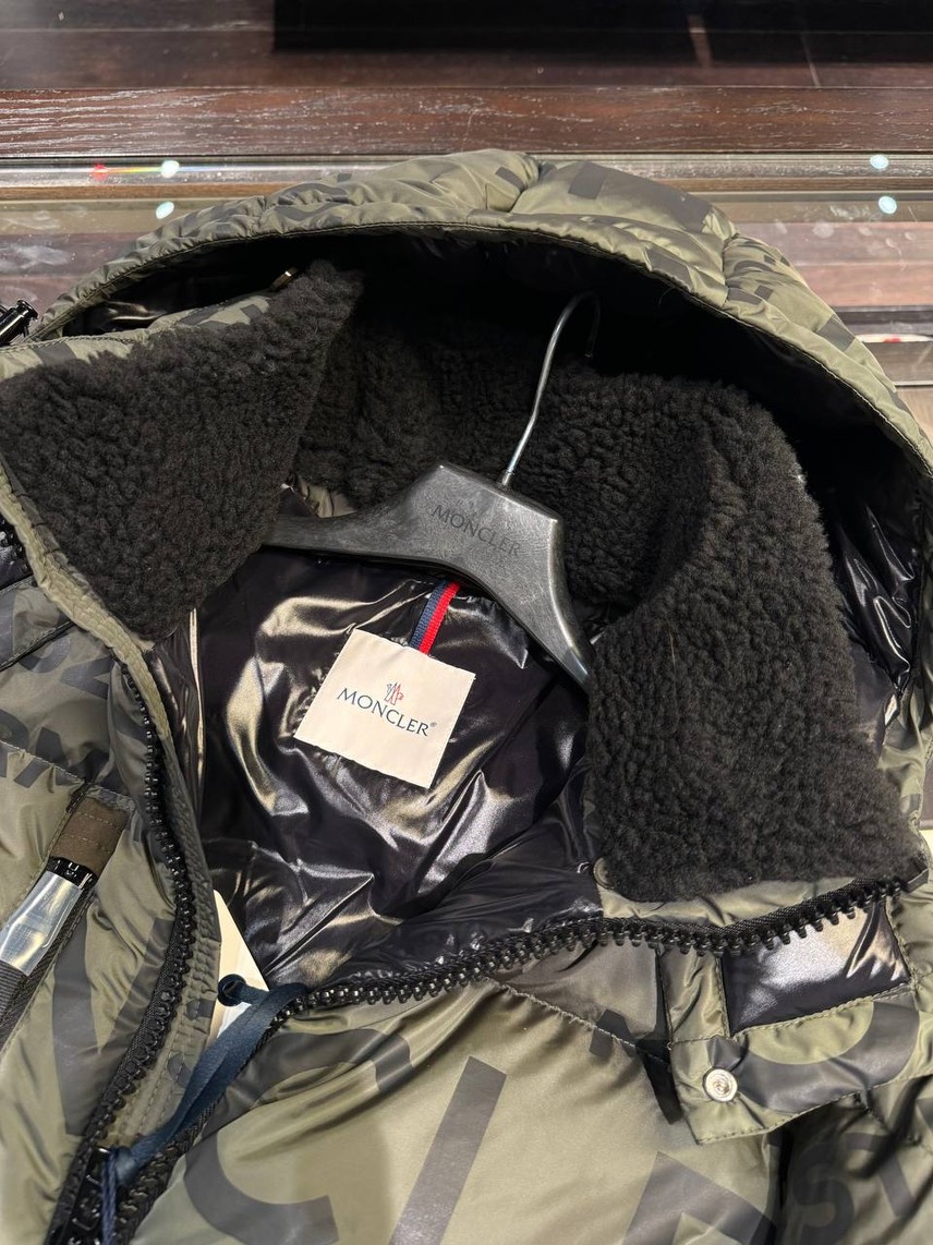 MONCLER Down jacket side view - Men's luxury Clothes
