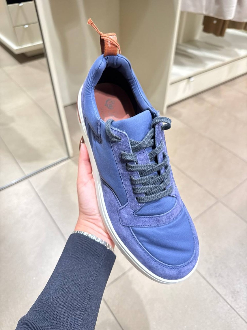 LORO PIANA Sneakers side view - Men's luxury Shoes