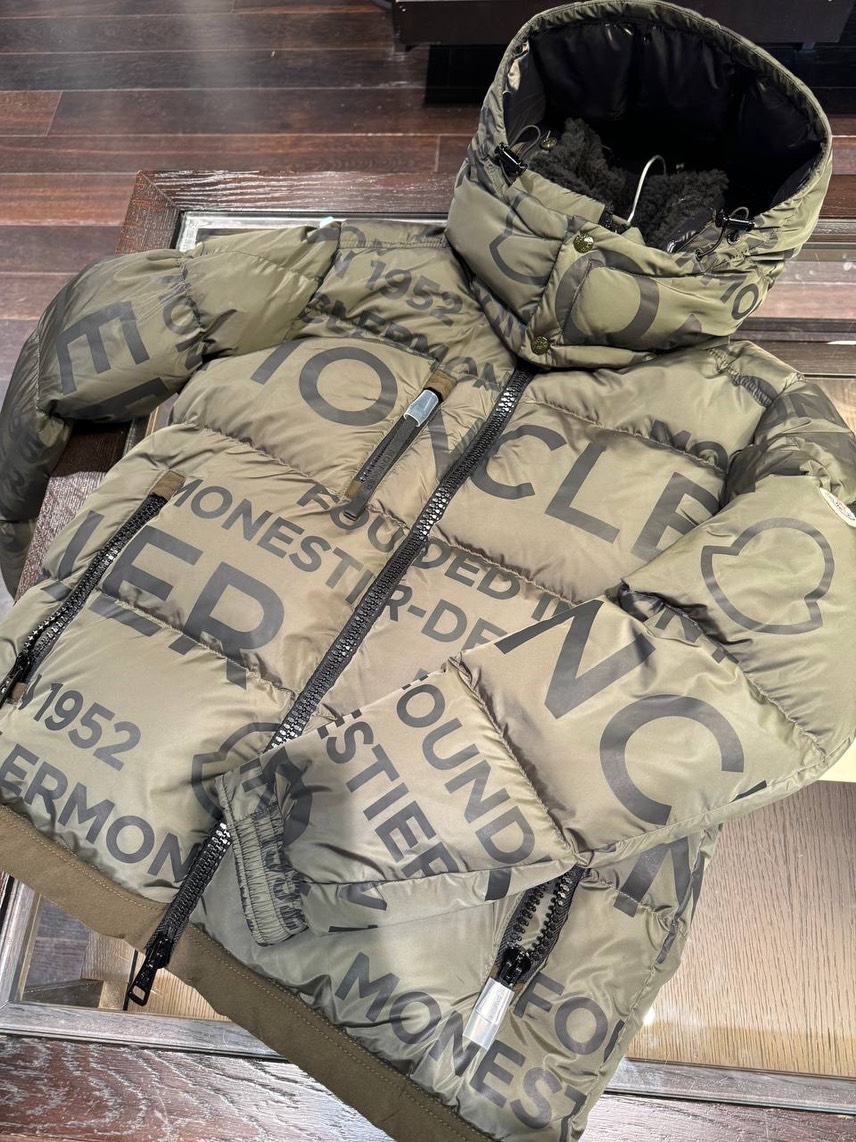 MONCLER Down jacket front view - Men's luxury Clothes