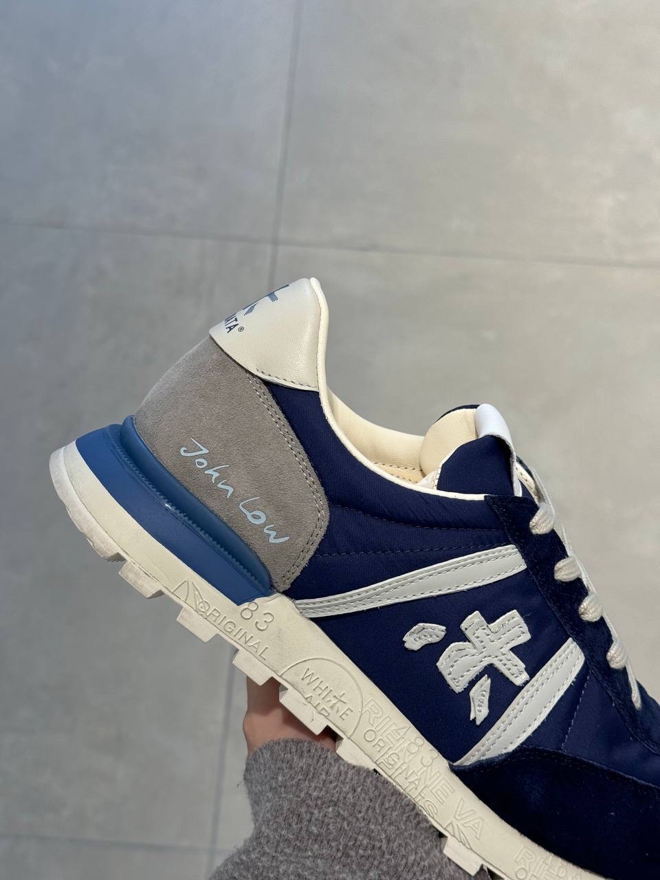 PREMIATA Sneakers side view - Men's luxury Shoes