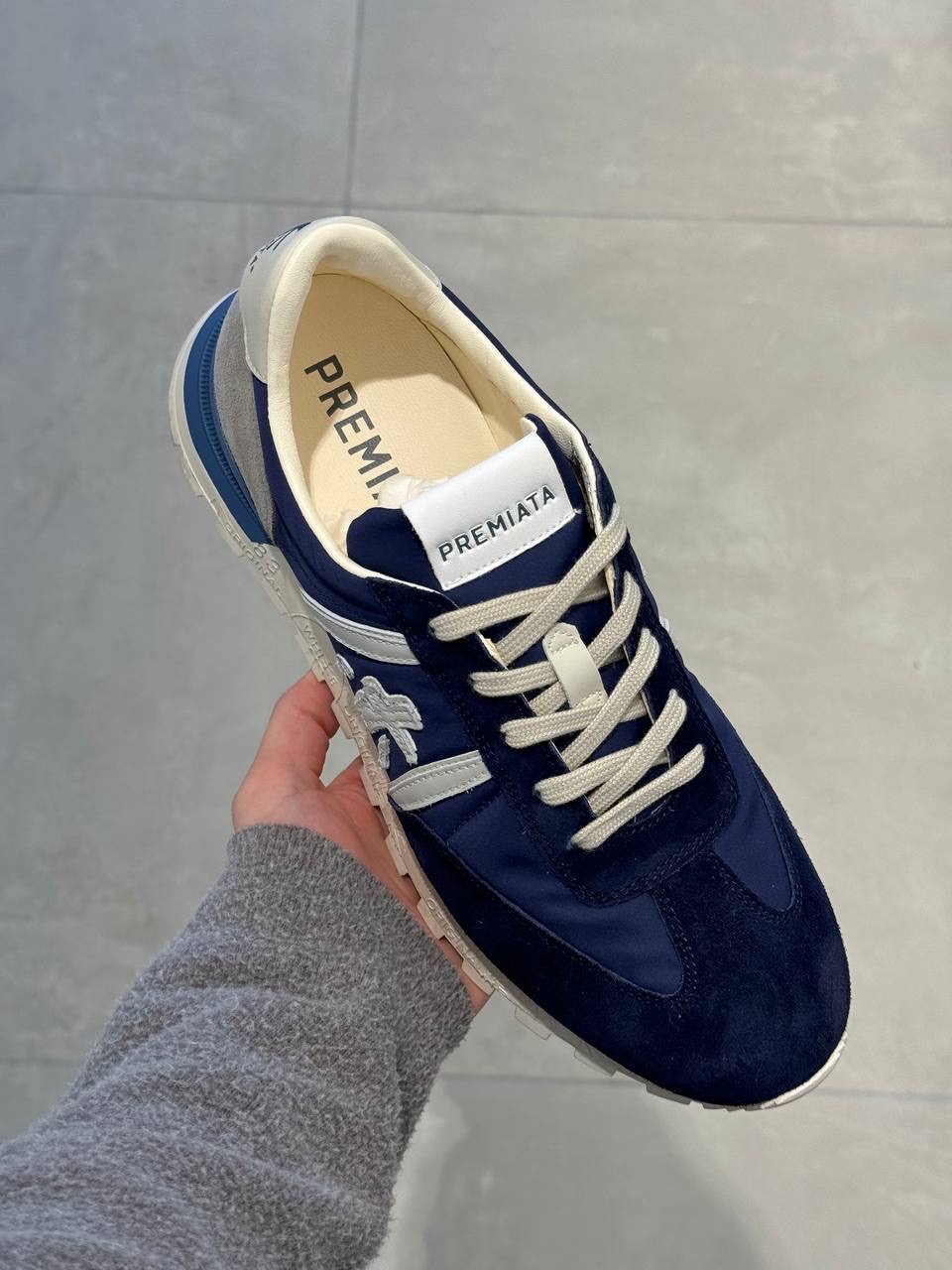 PREMIATA Sneakers side view - Men's luxury Shoes
