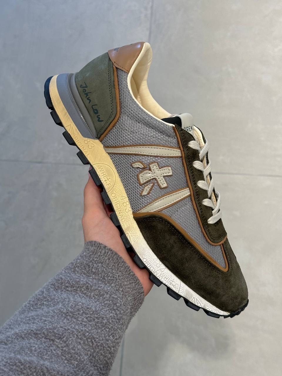 PREMIATA Sneakers front view - Men's luxury Shoes