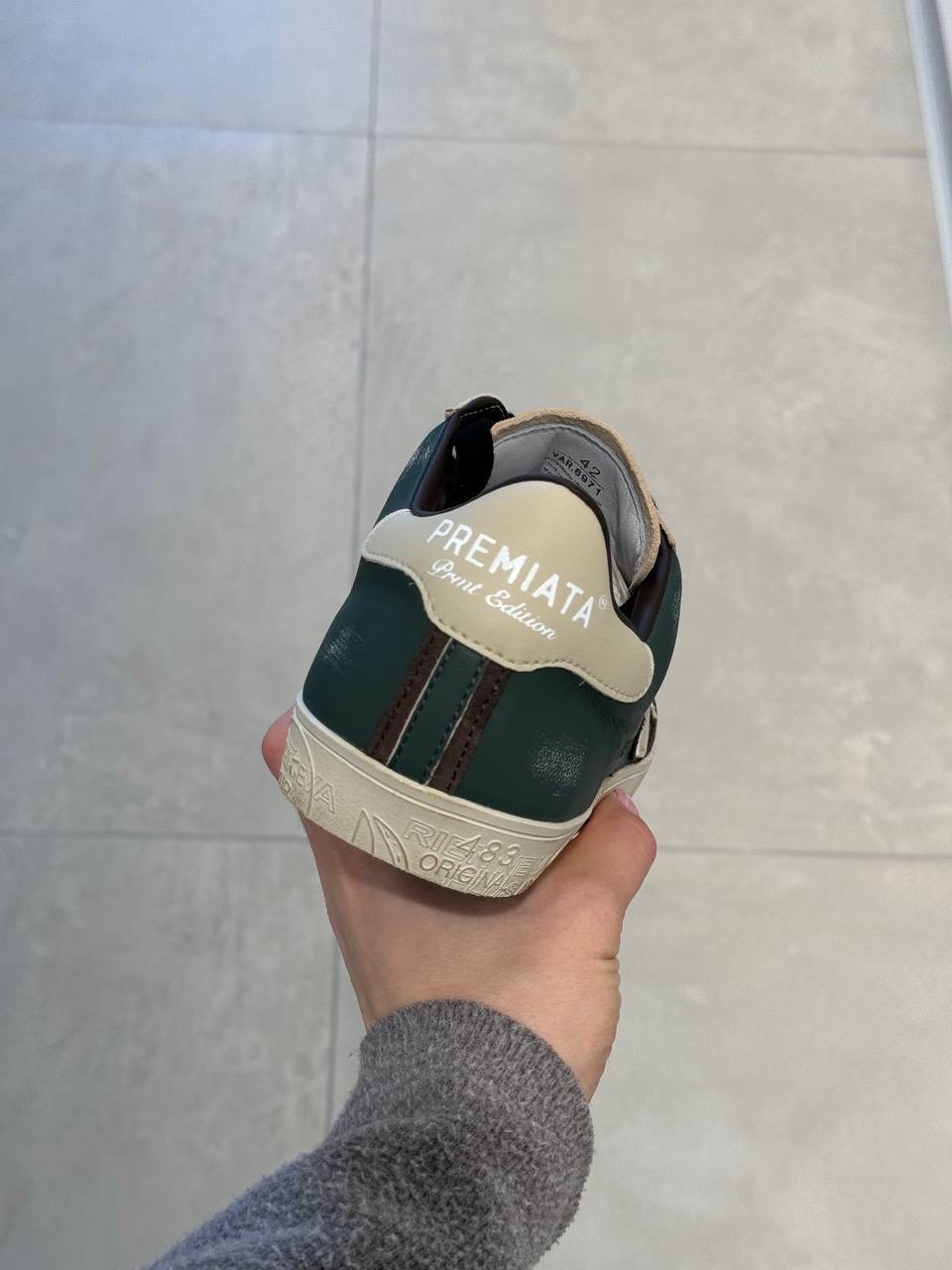 PREMIATA Sneakers side view - Men's luxury Shoes