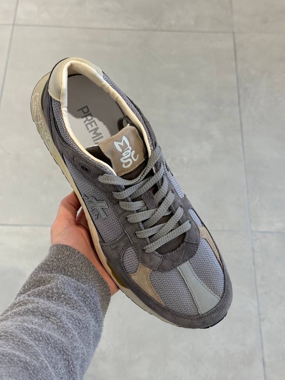 PREMIATA Sneakers side view - Men's luxury Shoes
