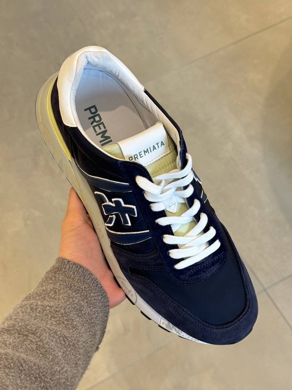 PREMIATA Sneakers side view - Men's luxury Shoes