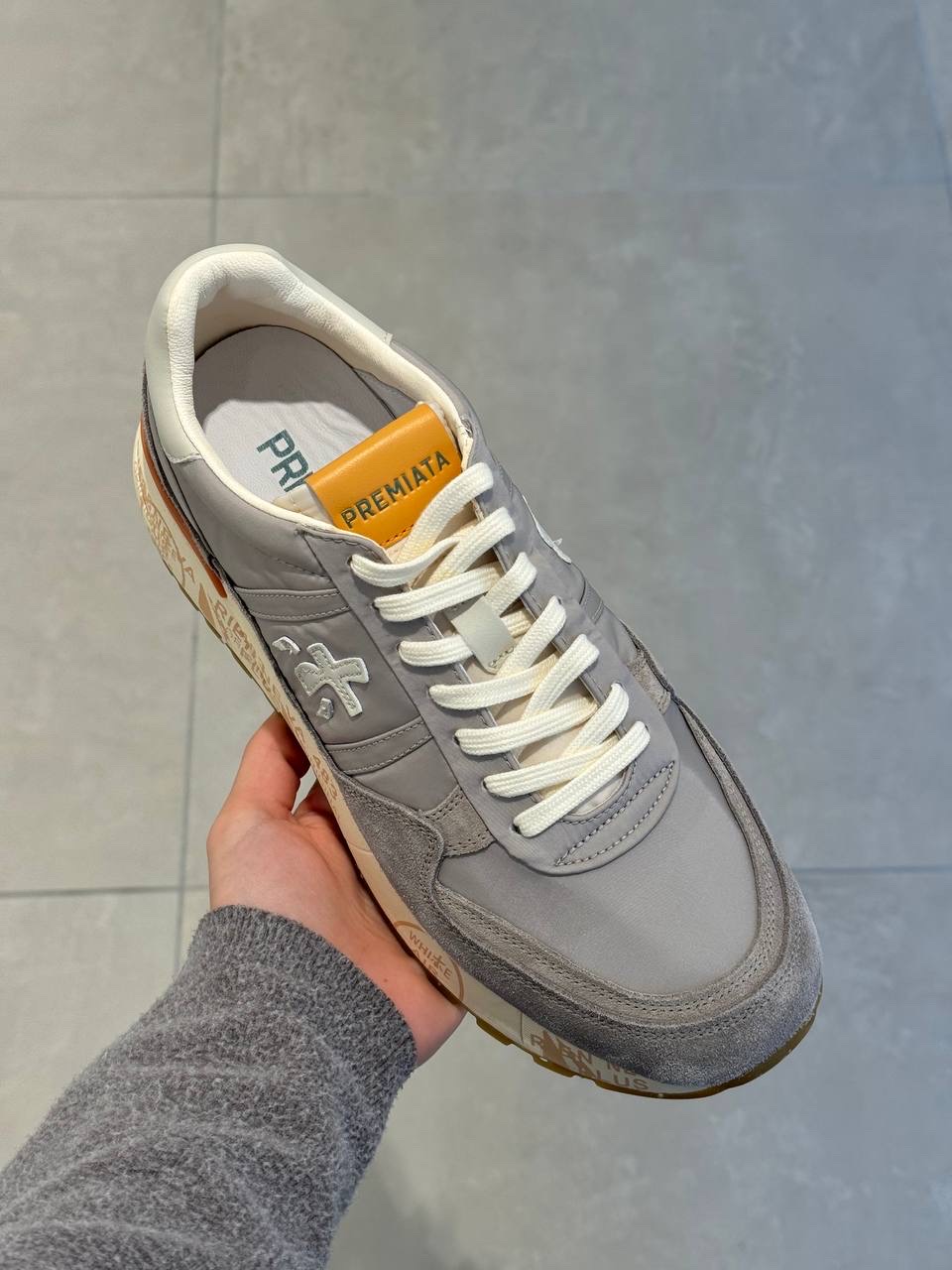 PREMIATA Sneakers side view - Men's luxury Shoes