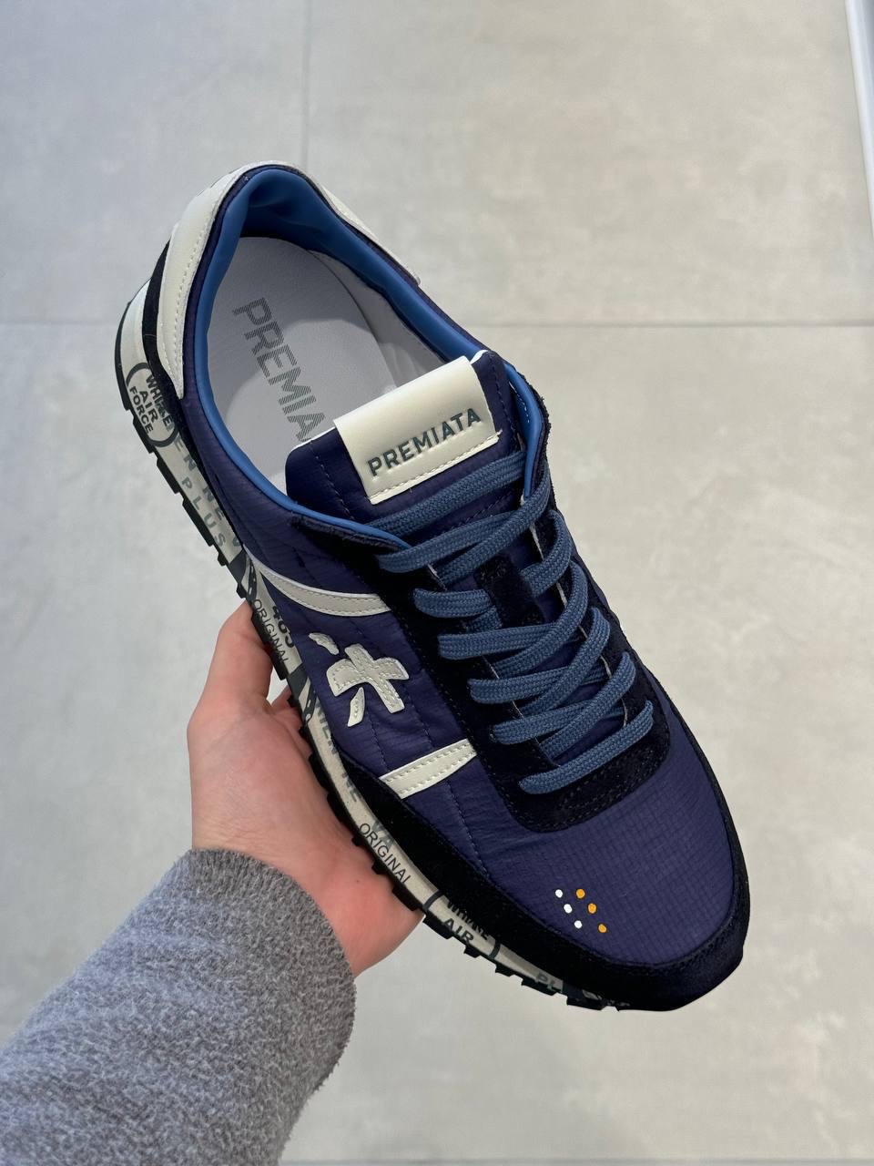 PREMIATA Sneakers side view - Men's luxury Shoes