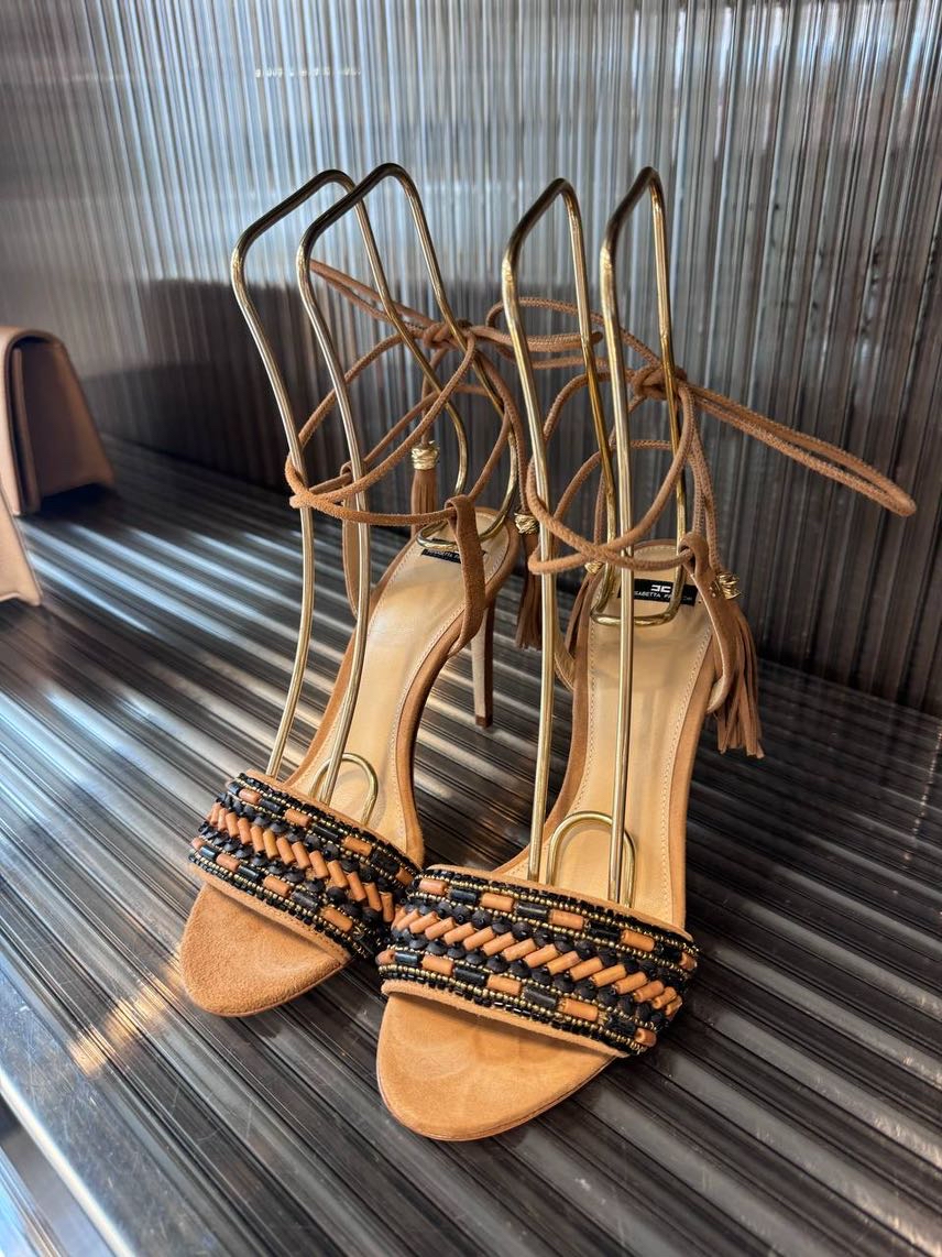 ELISABETTA FRANCHI Sandals side view - Women's luxury Shoes