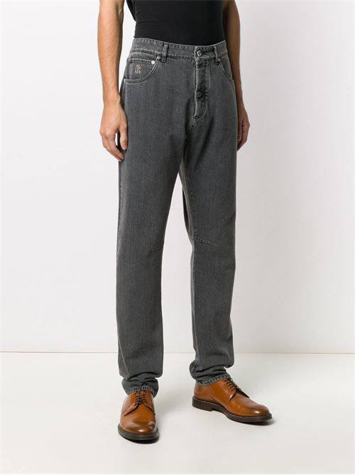 BRUNELLO CUCINELLI Denim front view - Men's luxury Clothes