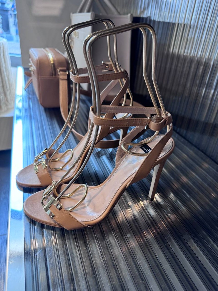 ELISABETTA FRANCHI Sandals side view - Women's luxury Shoes
