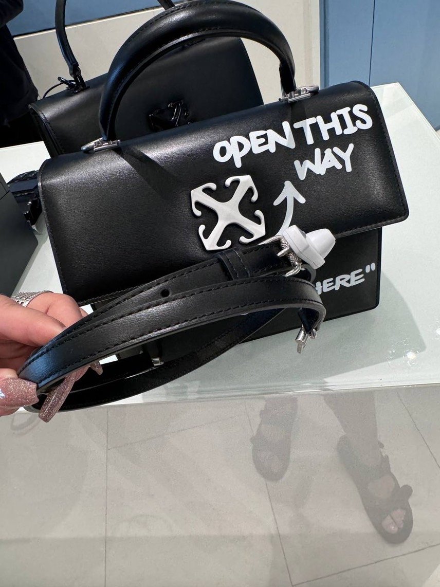 OFF-WHITE Crossbody bags side view - Women's luxury Bags