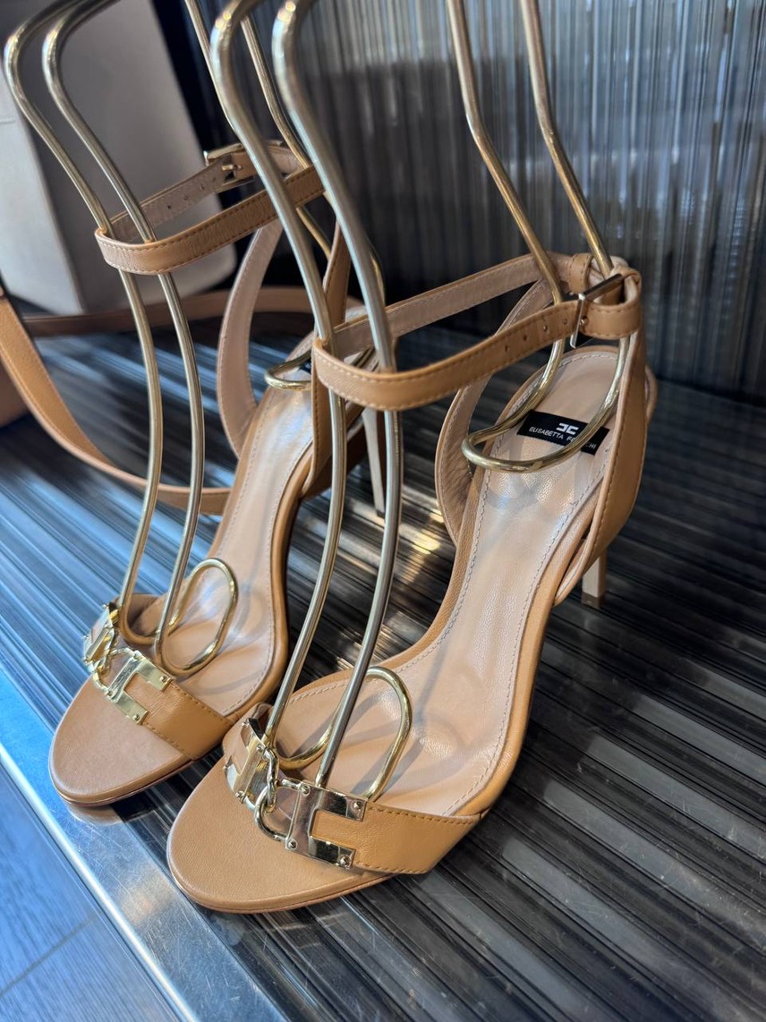 ELISABETTA FRANCHI Sandals side view - Women's luxury Shoes