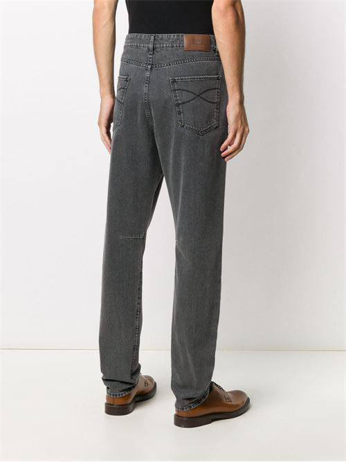 BRUNELLO CUCINELLI Denim side view - Men's luxury Clothes