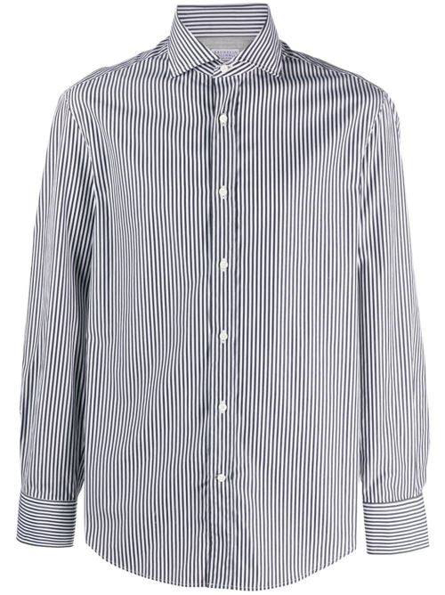 BRUNELLO CUCINELLI Shirts front view - Men's luxury Clothes