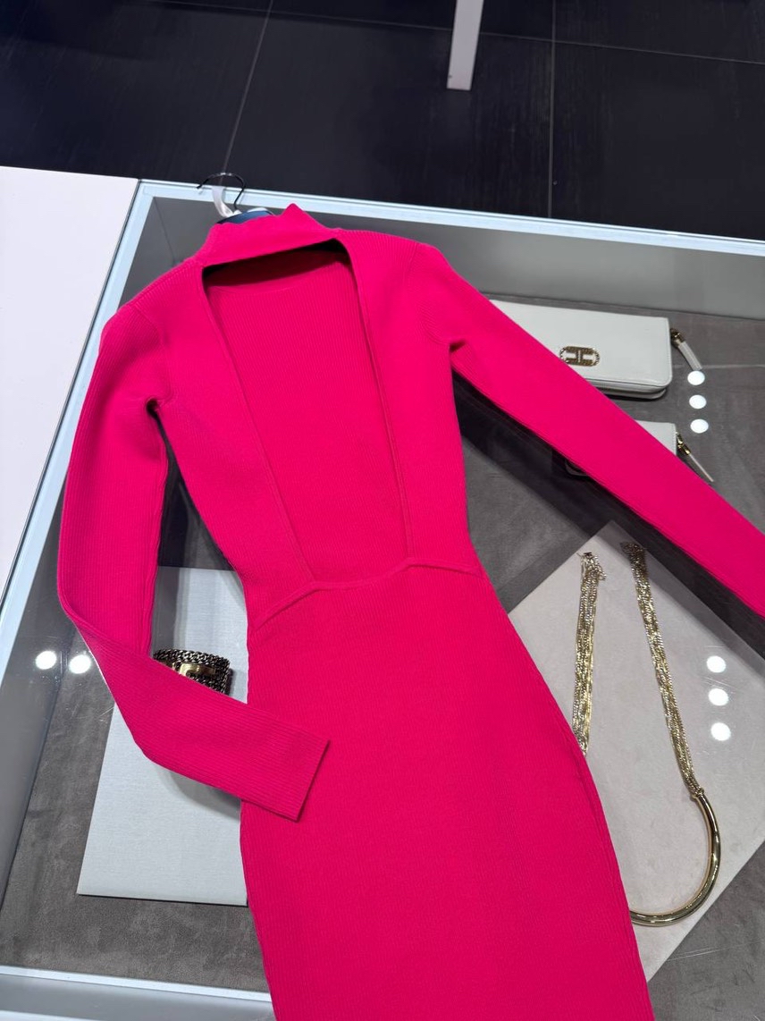 ELISABETTA FRANCHI Dresses side view - Women's luxury Clothes