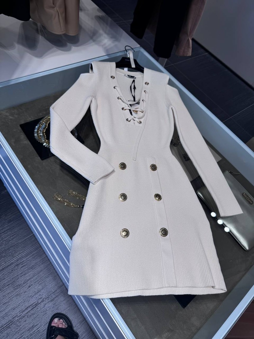 ELISABETTA FRANCHI Dresses front view - Women's luxury Clothes