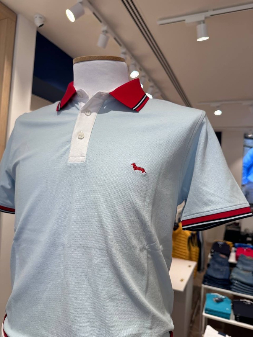 HARMONT & BLAINE T-shirt and Polo side view - Men's luxury Clothes