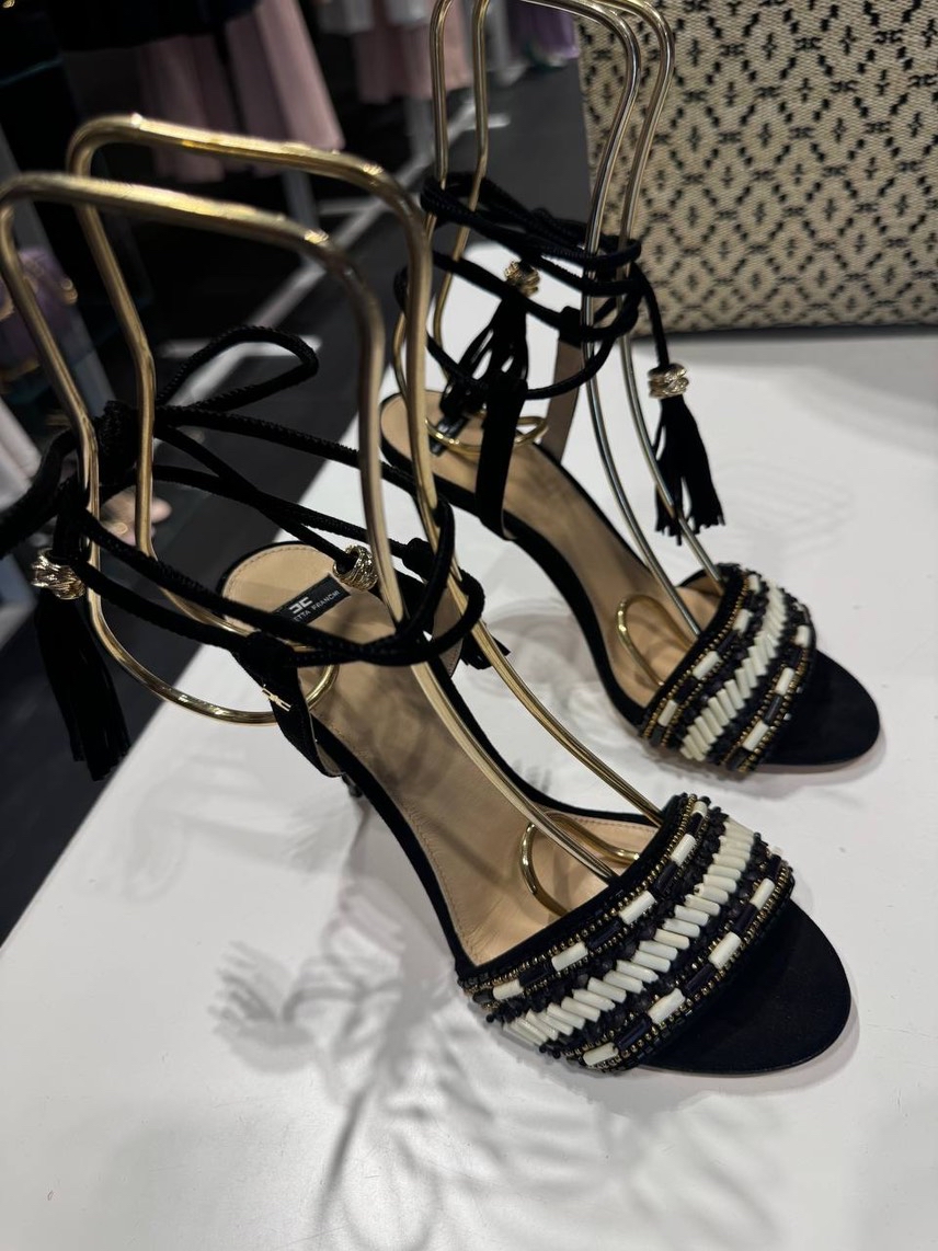 ELISABETTA FRANCHI Sandals side view - Women's luxury Shoes