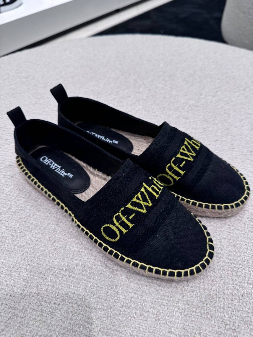 OFF-WHITE Espadrilles front view - Women's luxury Shoes