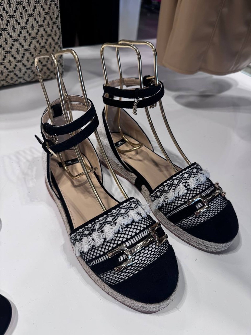 ELISABETTA FRANCHI Espadrilles front view - Women's luxury Shoes