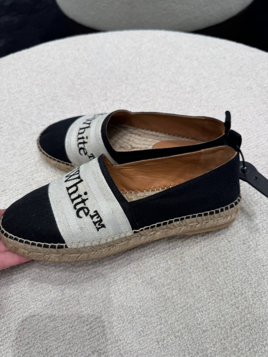 OFF-WHITE Espadrilles front view - Women's luxury Shoes