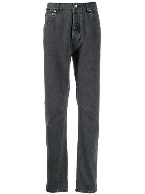 BRUNELLO CUCINELLI Denim side view - Men's luxury Clothes