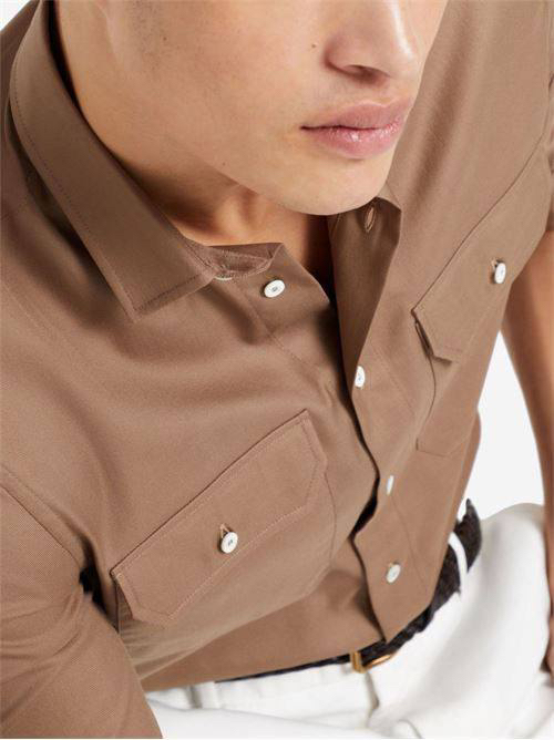 BRUNELLO CUCINELLI Shirts side view - Men's luxury Clothes