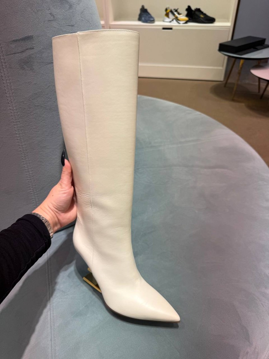 FENDI Boots side view - Women's luxury Shoes