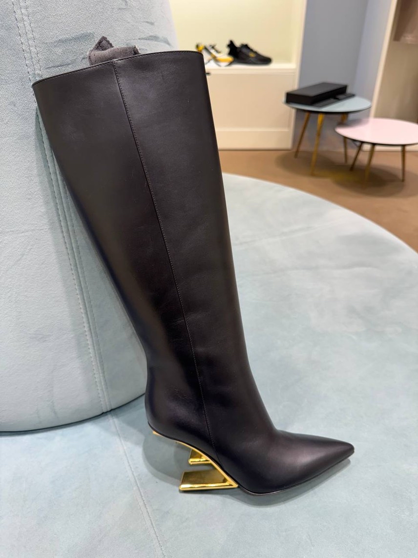 FENDI Boots front view - Women's luxury Shoes